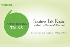 Zahra Karsan on Positive Talk – Author six weeks to happy